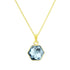 Кулон "Фантазия (Aquamarine Blue)" с кристаллами Swarovski™
